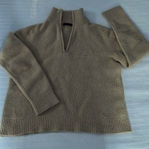 Jenni Kayne 1/2 Zip Boucle Sweater